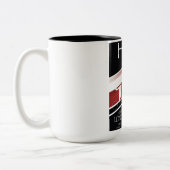  poster van de HS2-trein; Tweekleurige Koffiemok (Links)