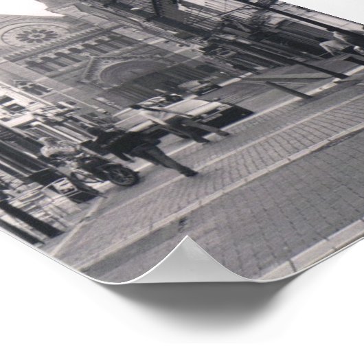 Poster van de Ierse kerk (Hoek)