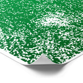 Poster van de Ierse vlag (Hoek)