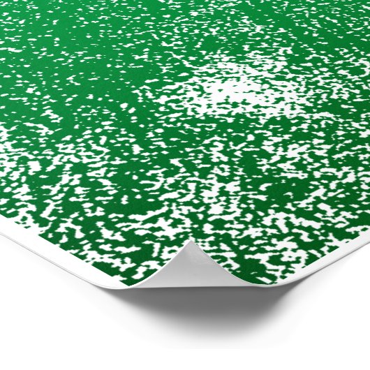 Poster van de Ierse vlag (Hoek)