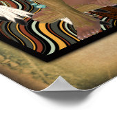 Poster van de Indiaanse prinses (Hoek)