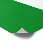 Poster van de Italiaanse vlag (Hoek)