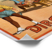 Poster van de Japanse actrice VAUDEVILLE (Hoek)