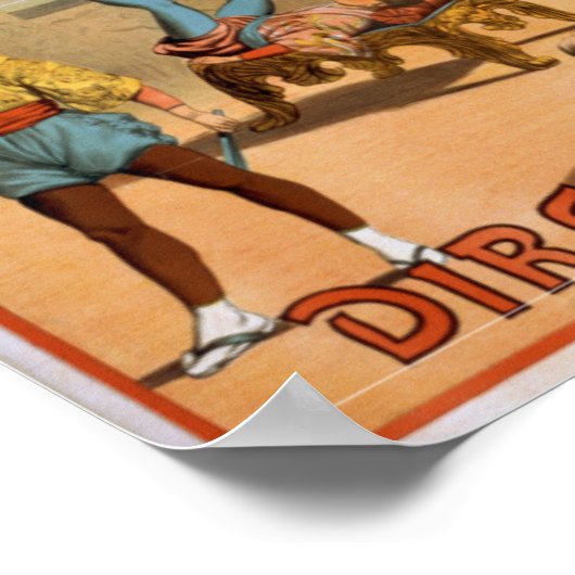 Poster van de Japanse actrice VAUDEVILLE (Hoek)