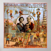 Poster van de Japanse actrice VAUDEVILLE (Voorkant)