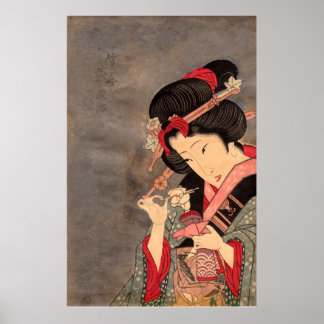 Poster van de Japanse Ukiyoe Art Vol. 2