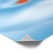 Poster van de Jet Fighter van de Sovjet-Unie (Hoek)