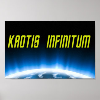 Poster van de Kaotis Infinitum Federation