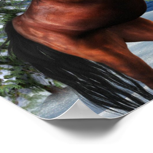 Poster van de kastanjeboom (Hoek)