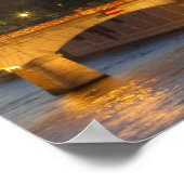 Poster van de kathedraal van Notre Dame (Hoek)