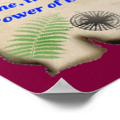 Poster van de kennis (Matte) (Hoek)