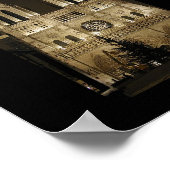 Poster van de kerk Notre Dame (Hoek)