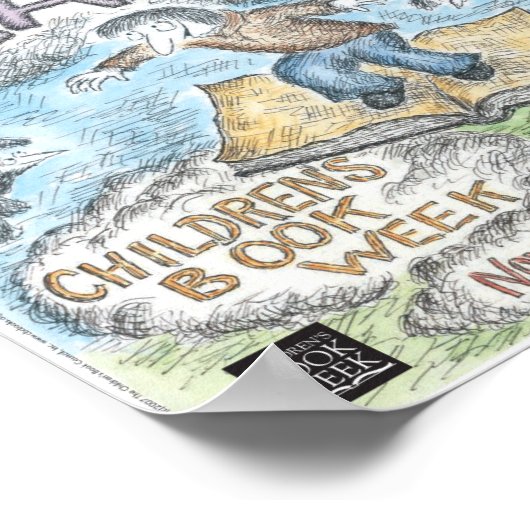 poster van de kinderboekweek 2007 (Hoek)