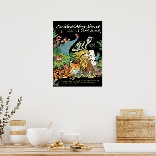 poster van de kinderboekweek 2018 (Keuken)