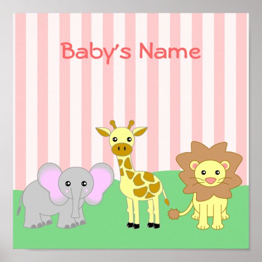 Poster van de kinderkamer voor baby's (Voorkant)