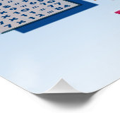 Poster van de kleurvermenigvuldigingstabel | Kinde (Hoek)