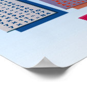 Poster van de kleurvermenigvuldigingstabel | Kinde (Hoek)