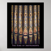 Poster van de koning der instrumenten (Voorkant)
