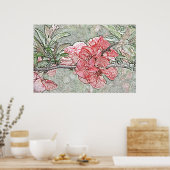 Poster van de koraalkwekerij (Keuken)