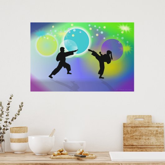 Poster van de krijgskunst (Keuken)