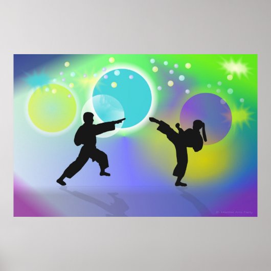 Poster van de krijgskunst (Voorkant)