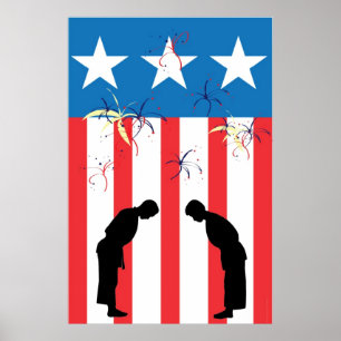 Poster van de krijgskunst