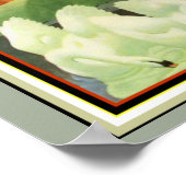 Poster van de Kunst Deco "Summer" 12 x 16 (Hoek)