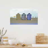 Poster van de Kunst van de Zaaier en van de Beach  (Keuken)