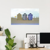 Poster van de Kunst van de Zaaier en van de Beach  (Thuiskantoor)