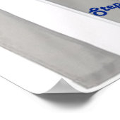 Poster van de laatste inspectie van de politie (Hoek)