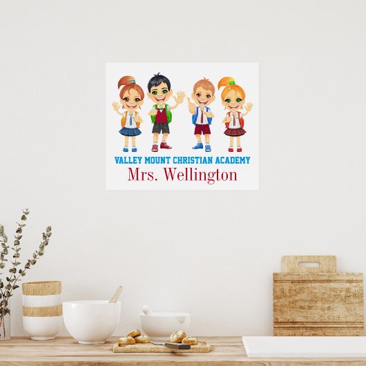 Poster van de leerschool - SRF (Keuken)