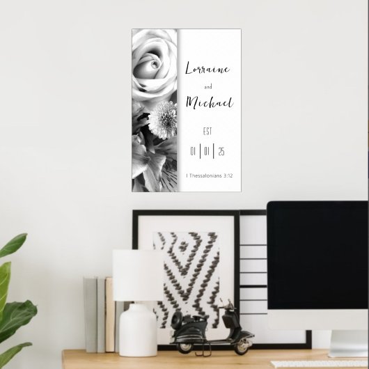 Poster van de liefdesverklaring