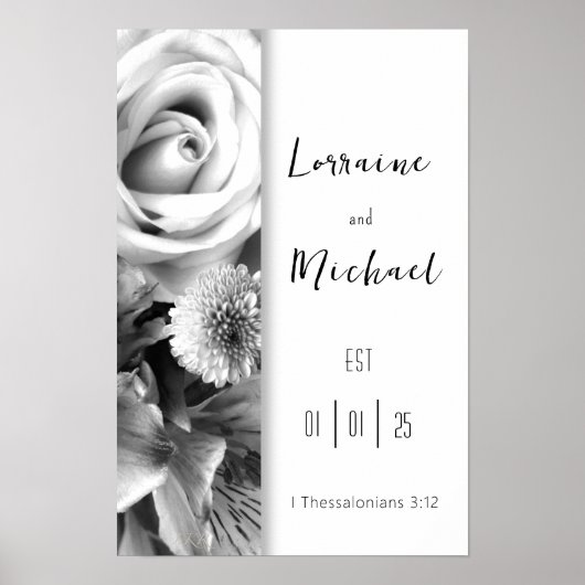 Poster van de liefdesverklaring (Voorkant)