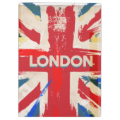  Poster van de London Union Klembord (Achterkant)