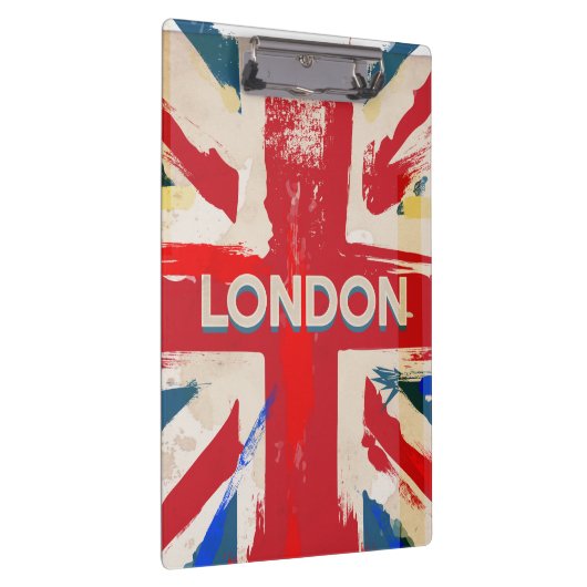  Poster van de London Union Klembord (Rechts)