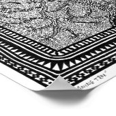 Poster van de looiboom (Hoek)