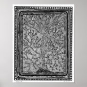 Poster van de looiboom (Voorkant)