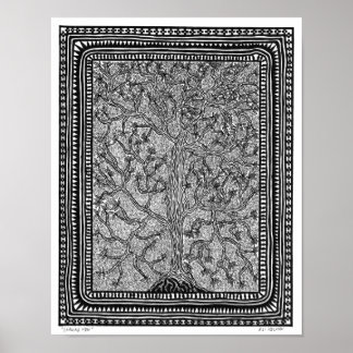 Poster van de looiboom