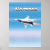 Poster van de luchtmacht (Voorkant)