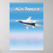 Poster van de luchtmacht (Voorkant)