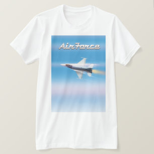 Poster van de luchtmacht t-shirt