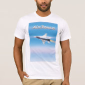 Poster van de luchtmacht t-shirt (Voorkant)