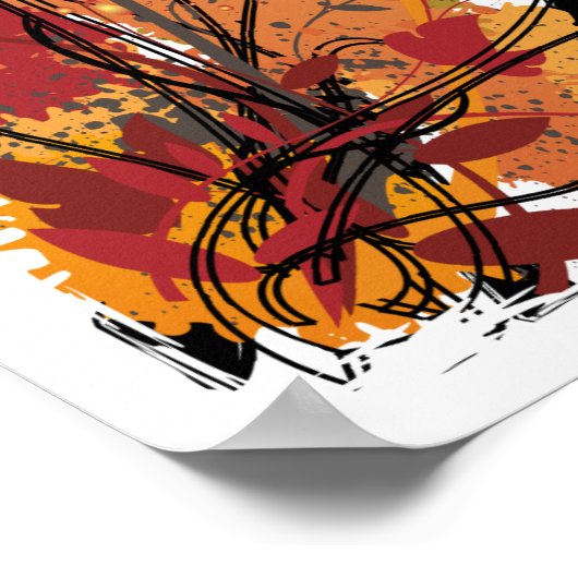 Poster van de luipvlinder (Hoek)