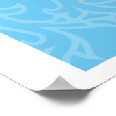 Poster van de mankjesaap (Hoek)