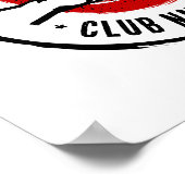 Poster van de Martial Arts Club (Hoek)