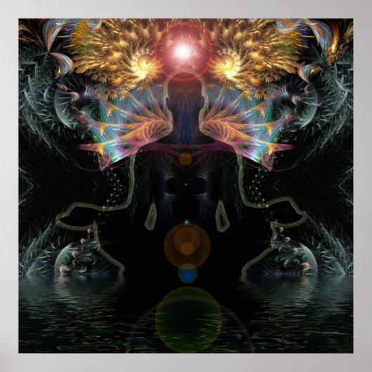 Poster van de Meditationaire Visies (Voorkant)