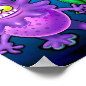 Poster van de mengen van de Monster van Halloween (Hoek)