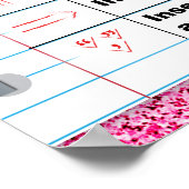 Poster van de merken van Proofreader (Hoek)