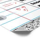 Poster van de merken van Proofreader (Hoek)