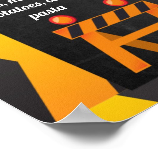 Poster van de Mijlpalen van de Eerste Dag van de B (Hoek)